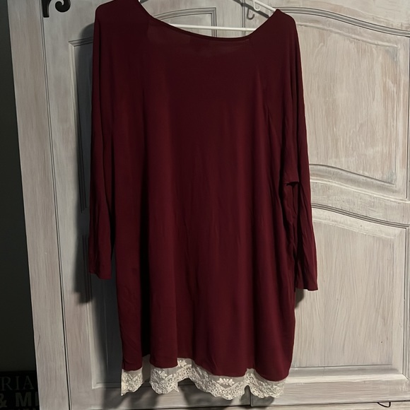 Avenue Shirt. Maroon color. Don’t hit anymore - Picture 3 of 3
